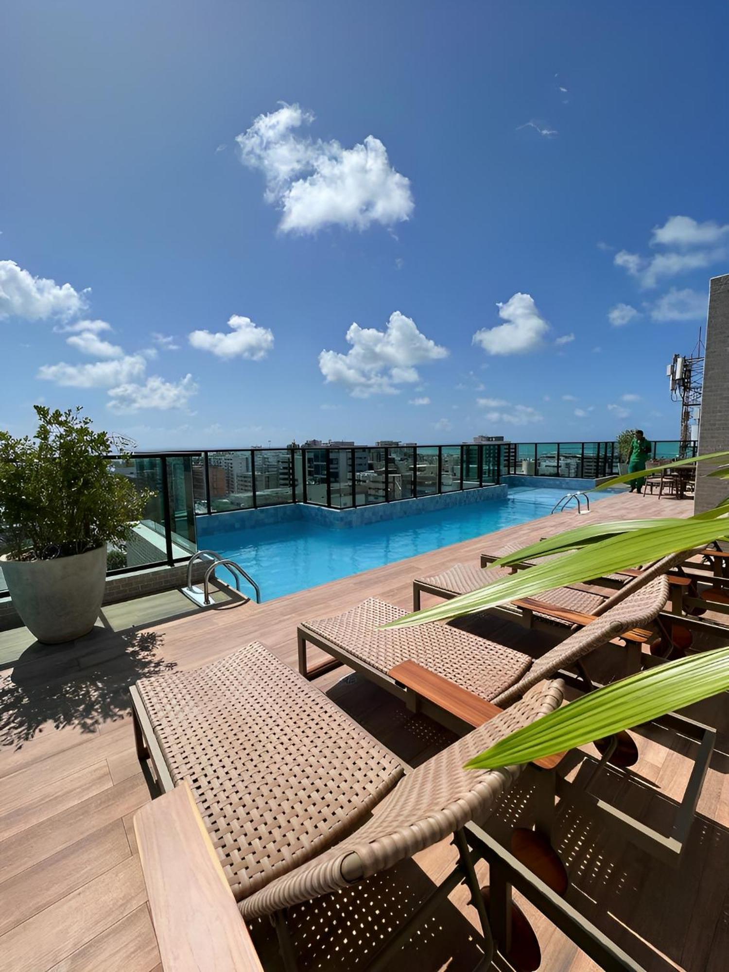 Maceió Novissimo, 500M Praia, Garagem, Vista - Luzes Do Arrebol מראה חיצוני תמונה